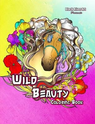 Book cover for Wild Beauty Coloring Book