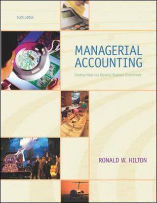 Book cover for Managerial Accounting