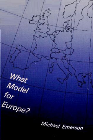 Cover of What Model for Europe?