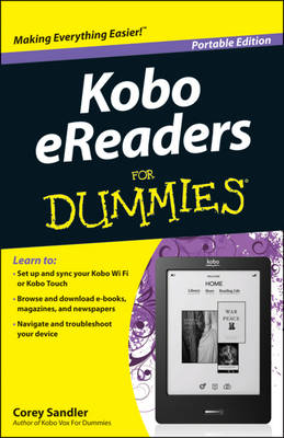 Book cover for Kobo Ereaders for Dummies
