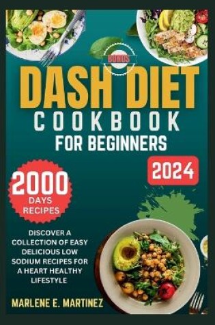 Cover of Dash Diet Cookbook for Beginners 2024