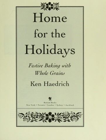 Book cover for Home for the Holidays