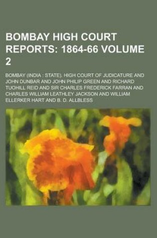 Cover of Bombay High Court Reports Volume 2