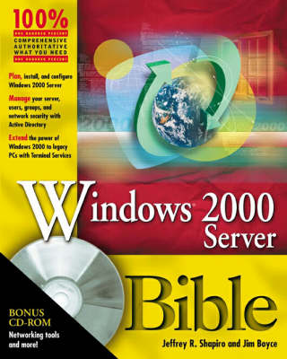 Cover of Windows 2000 Server Administrator's Bible