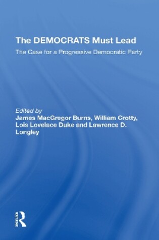 Cover of The Democrats Must Lead