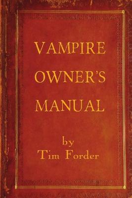 Book cover for Vampire Owner's Manual