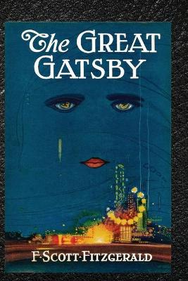 Book cover for THE GREAT GATSBY by F. Scott Fitzgerald