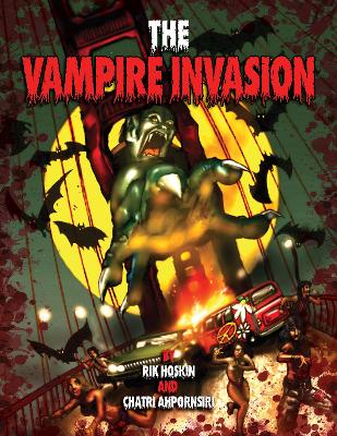 Book cover for The Vampire Invasion
