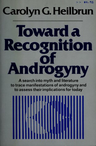 Cover of TOWARD A RECOG ANDROGYNY PA