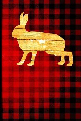 Book cover for Buffalo Plaid Hare Journal