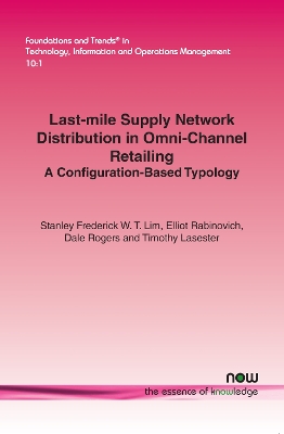 Book cover for Last-mile Supply Network Distribution in Omni-Channel Retailing