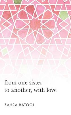 Book cover for from one sister to another, with love