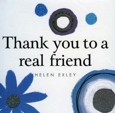 Book cover for Thank You to a Real Friend