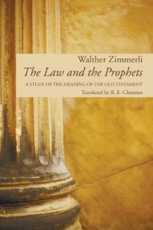 Cover of The Law and the Prophets