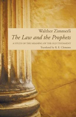 Book cover for The Law and the Prophets