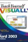 Book cover for Teach Yourself Visually Microsoft Word 2003