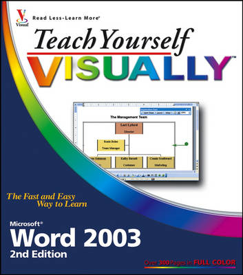 Cover of Teach Yourself Visually Microsoft Word 2003