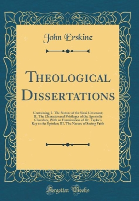 Book cover for Theological Dissertations