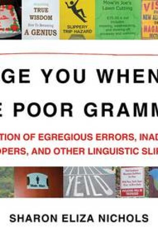 Cover of I Judge You When You Use Poor Grammar