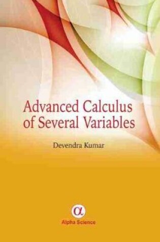 Cover of Advanced Calculus of Several Variables