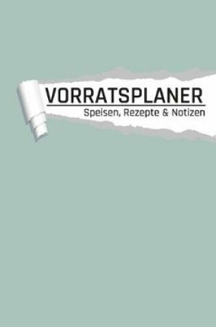 Cover of Vorratsplaner