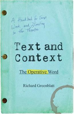 Book cover for Text and Context