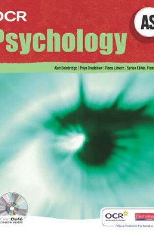 Cover of OCR A Level Psychology Student Book (AS)