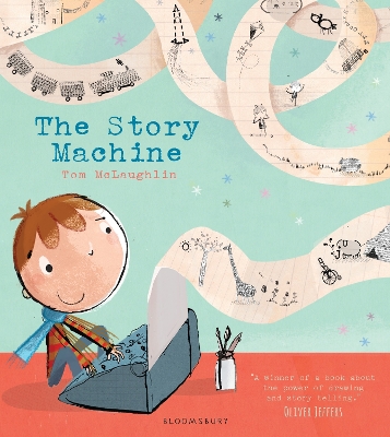 Book cover for The Story Machine