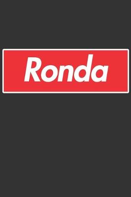 Book cover for Ronda