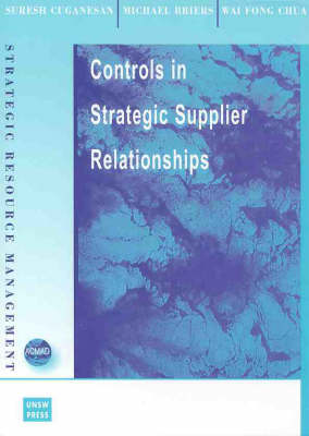 Book cover for Controls in Strategic Supplier Relationships