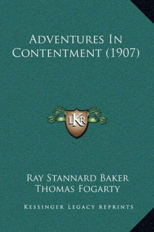 Cover of Adventures In Contentment (1907)