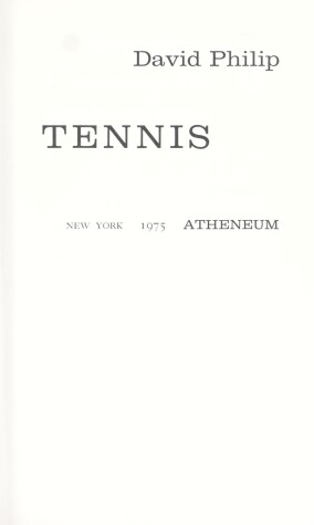 Book cover for Table Tennis