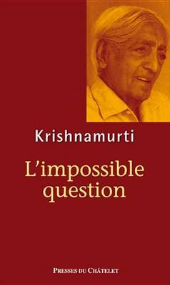 Book cover for L'Impossible Question