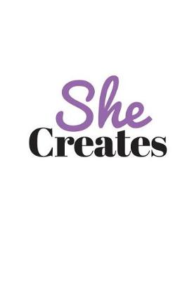 Book cover for She Creates