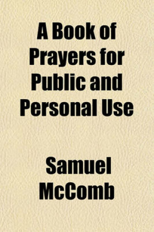 Cover of A Book of Prayers for Public and Personal Use