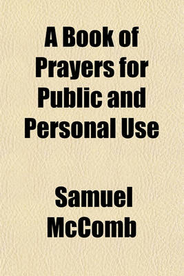 Book cover for A Book of Prayers for Public and Personal Use