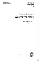 Book cover for Modern Concepts in Geomorphology