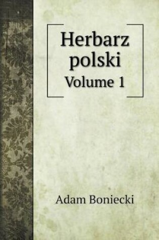 Cover of Herbarz polski