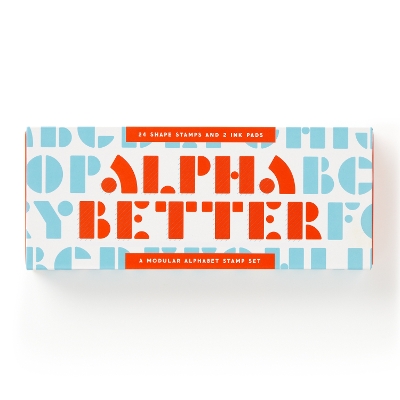 Book cover for Alpha Better Stamp Set