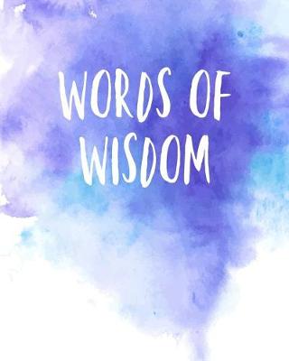 Book cover for Words of Wisdom