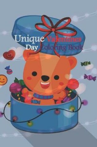 Cover of Unique Valentines Day Coloring Book