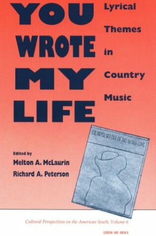 Cover of You Wrote My Life