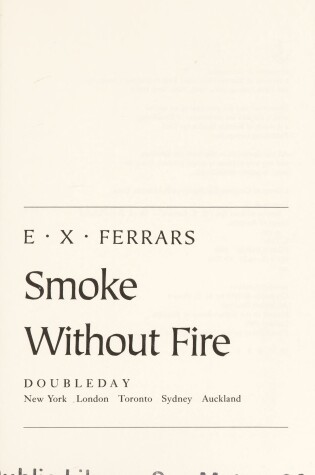 Cover of Smoke Without Fire