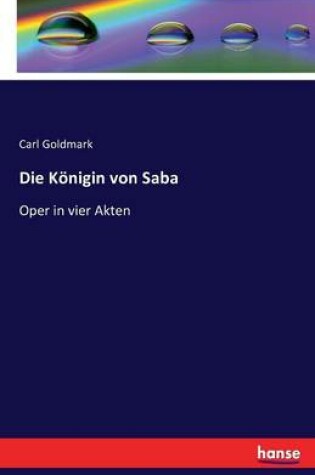 Cover of Die Koenigin von Saba