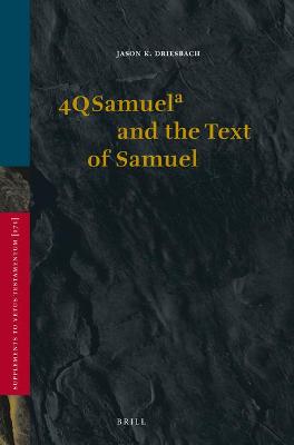 Cover of 4QSamuel  and the Text of Samuel