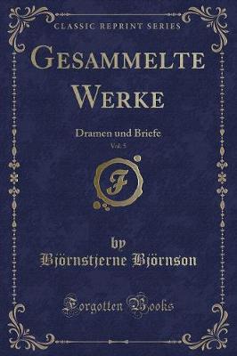 Book cover for Gesammelte Werke, Vol. 5