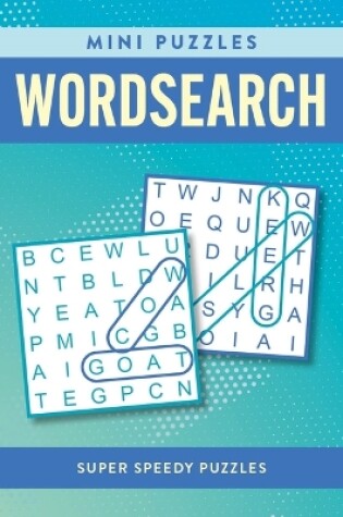 Cover of Mini Puzzles Wordsearch