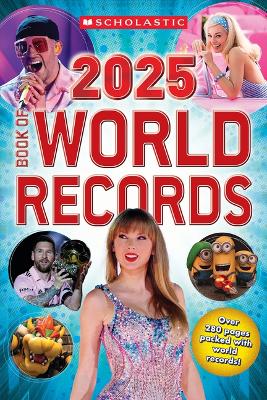 Book cover for Scholastic Book of World Records 2025