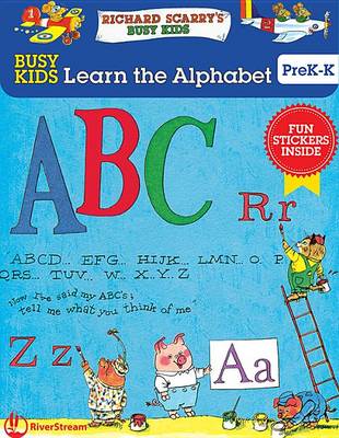 Book cover for Busy Kids Learn the Alphabet!