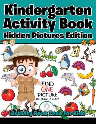 Book cover for Kindergarten Activity Book Hidden Pictures Edition